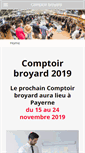 Mobile Screenshot of comptoir-broyard.ch